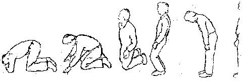 Method of prayer/worship in traditional Judaism is almost identical to Islam
